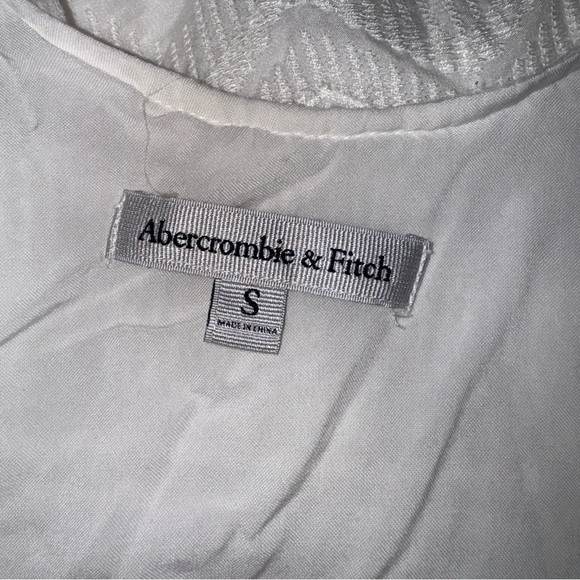 Abercrombie & Fitch Dress lace boho white dress size small - Picture 10 of 13